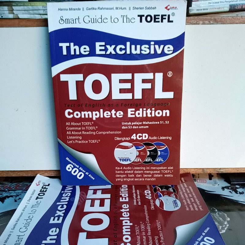 Jual Buku Bahasa/Bimbel - Smart Guide To The TOEFL ( The Exclusive ...