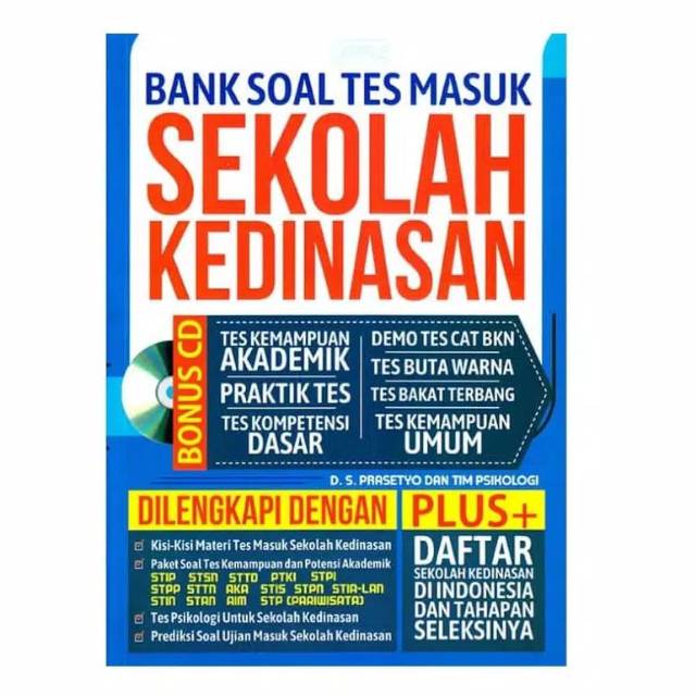 Jual Buku Bank Soal Tes Masuk Sekolah Kedinasan | Shopee Indonesia