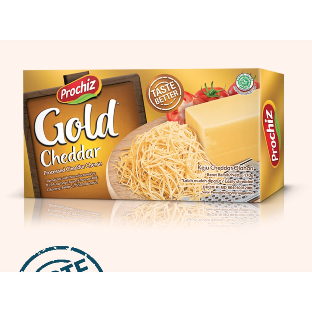 Jual KEJU PROCHIZ GOLD CHEDDAR CHEESE PRO CHIZ CHEDAR | Shopee Indonesia