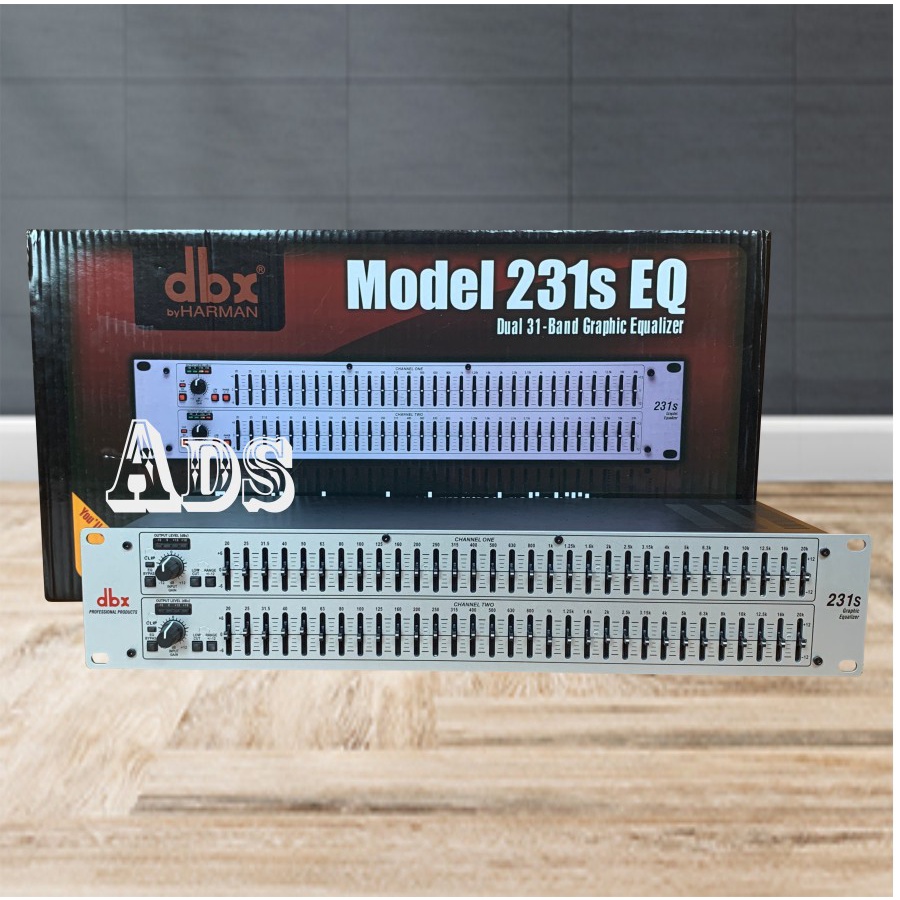 Jual Equalizer 231 dbx 231s EQ 231S DBX 231S EQ ( Silver ) Shopee