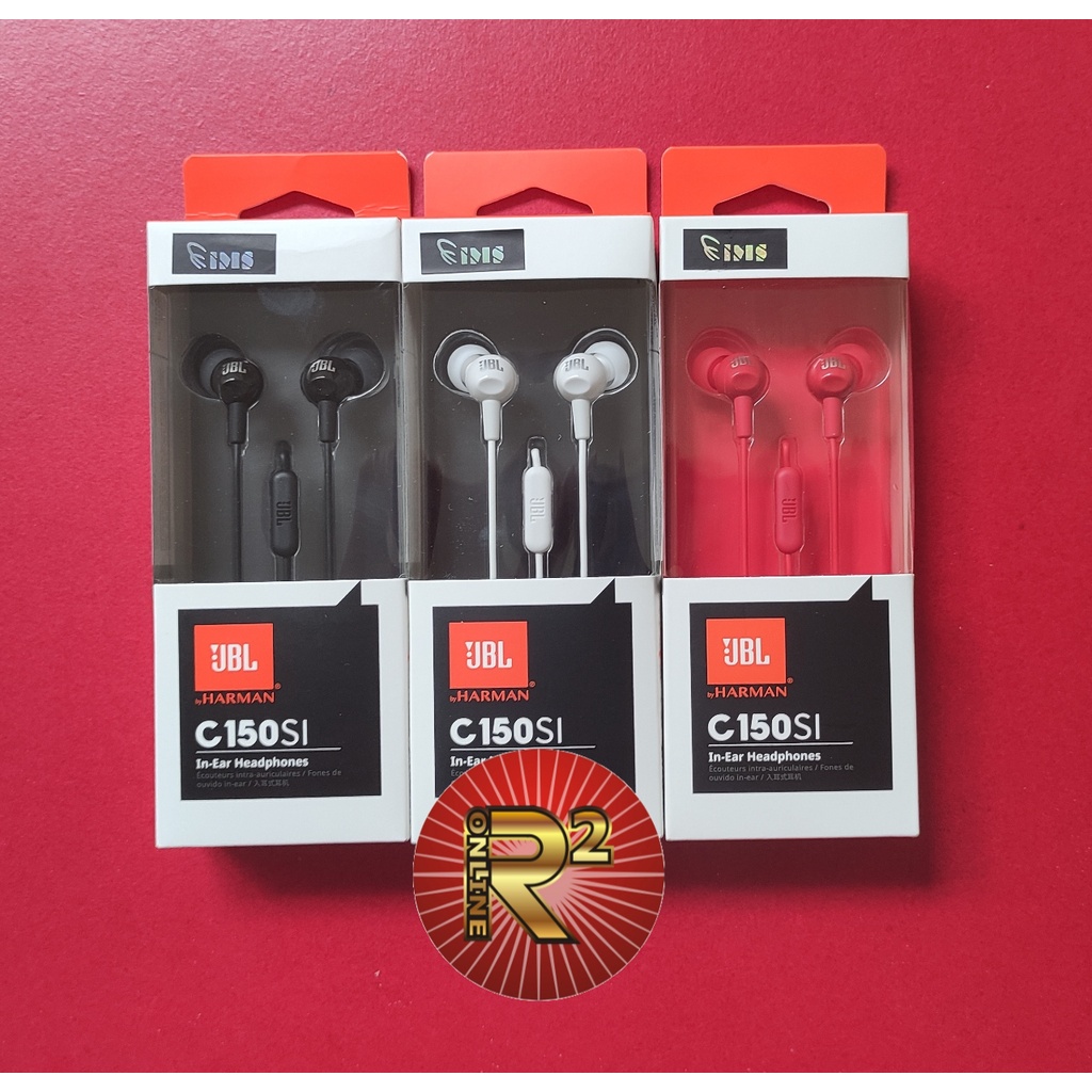 Jual JBL C150Si In Ear Headphones With Mic Original Garansi IMS