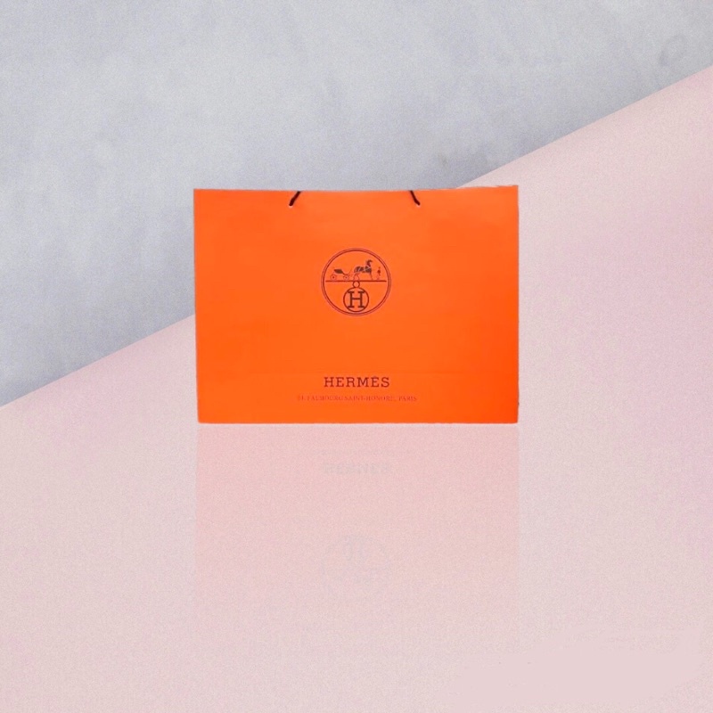 Hermes Box Paper Bag Hermes Vintage Packaging, Bag And Box Box Not