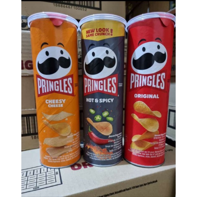 Jual Pringles Potato Crispy 107 Gram | Shopee Indonesia