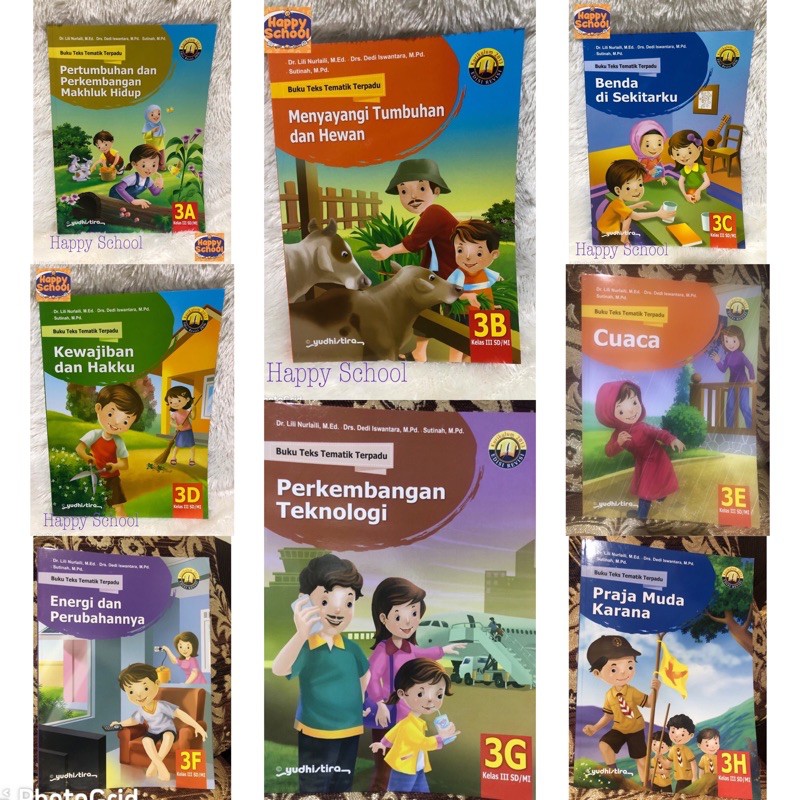 Jual BUKU TEKS TEMATIK TERPADU KELAS 3 SD YUDHISTIRA | Shopee Indonesia