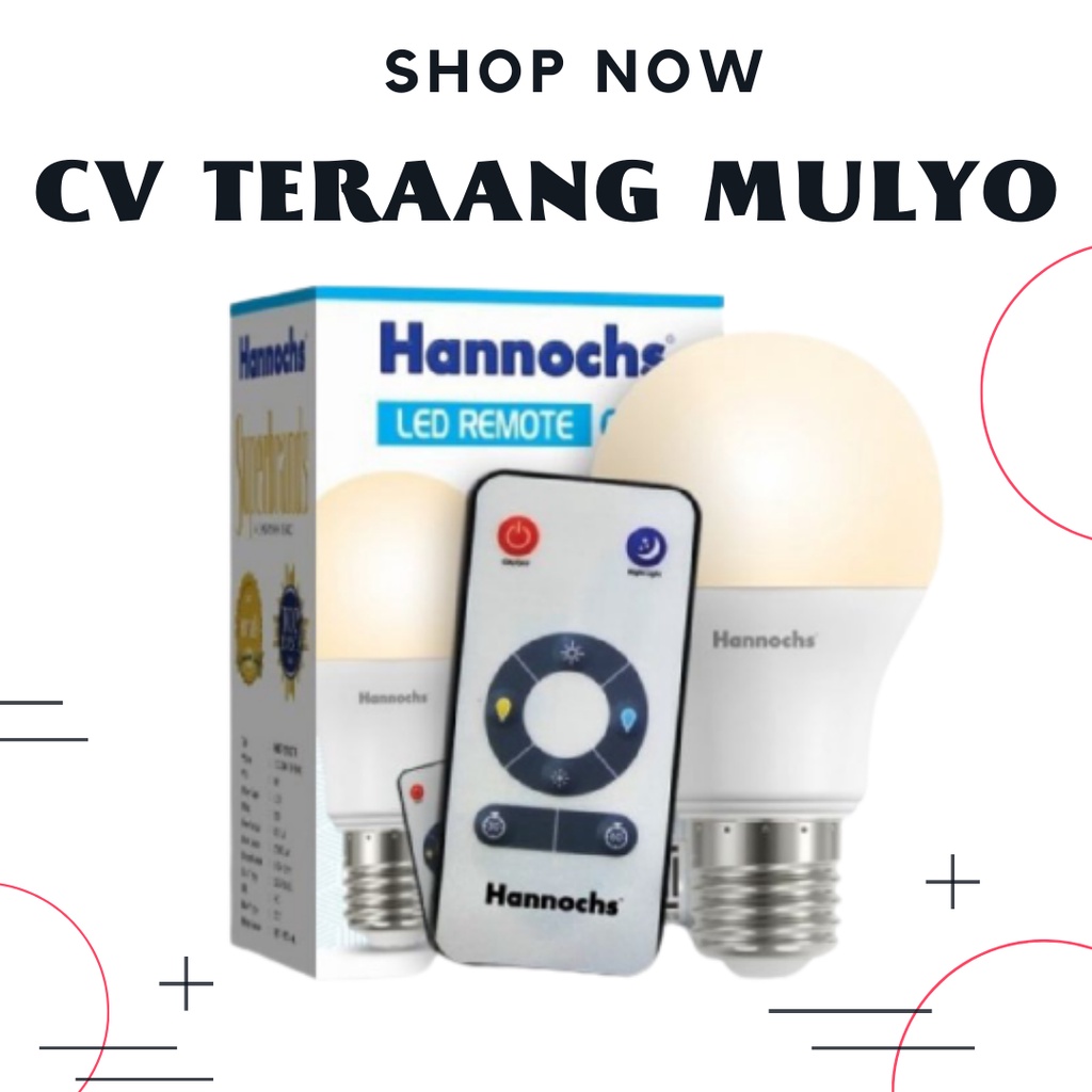 Jual Lampu CCT Led CCT 9watt Hannochs Led Remot CCT | Shopee Indonesia