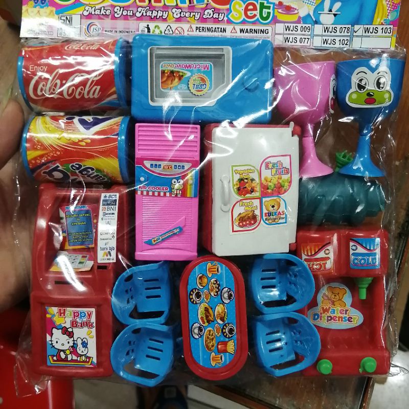 Jual PROMO COD MAINAN COOKING SET WJS 103 ISI BANYAK | Shopee Indonesia
