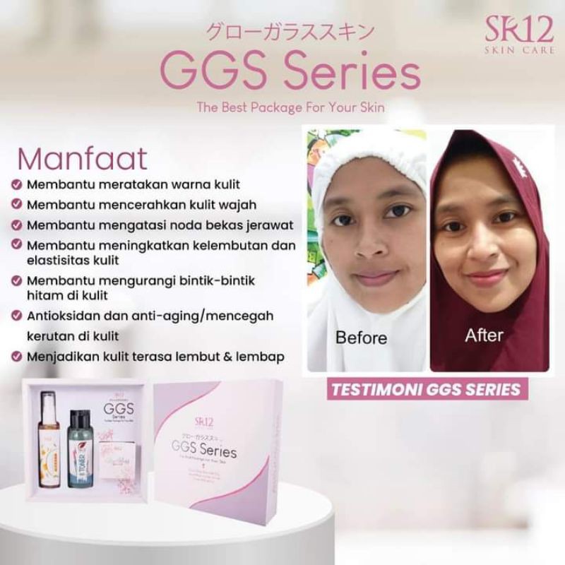 Jual GGS Series Sr12 / Glow Glass Skin Series Sr12/ Pnghilang Flek Dan ...