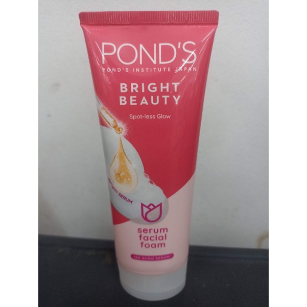 Jual PONDS FACIAL FOAM WHITE BEAUTY SERUM 100 GR | Shopee Indonesia