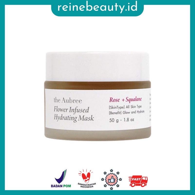 Jual The Aubree Flower Infused Hydrating Mask 50 gr Shopee Indonesia