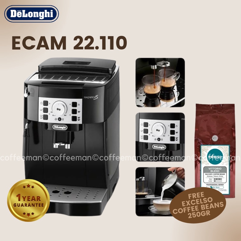 Jual mesin kopi / coffee maker / espresso machine delonghi ECAM 22.110