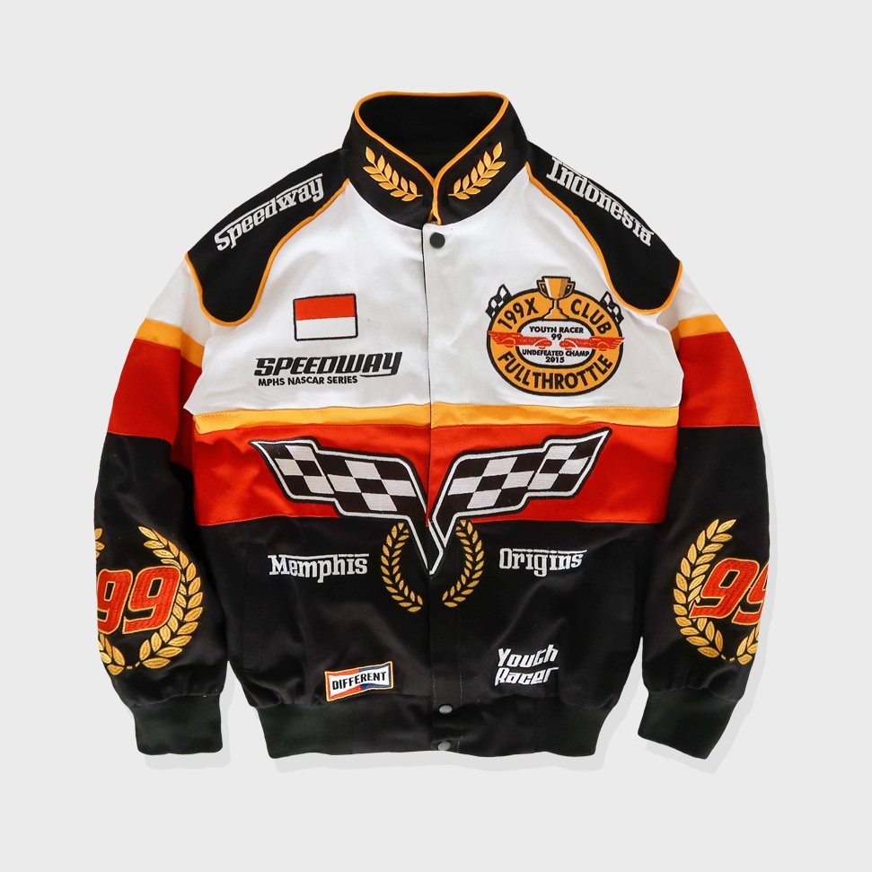 Jual NASCAR JACKET - SPEEDWAY (limited edition) | Shopee Indonesia