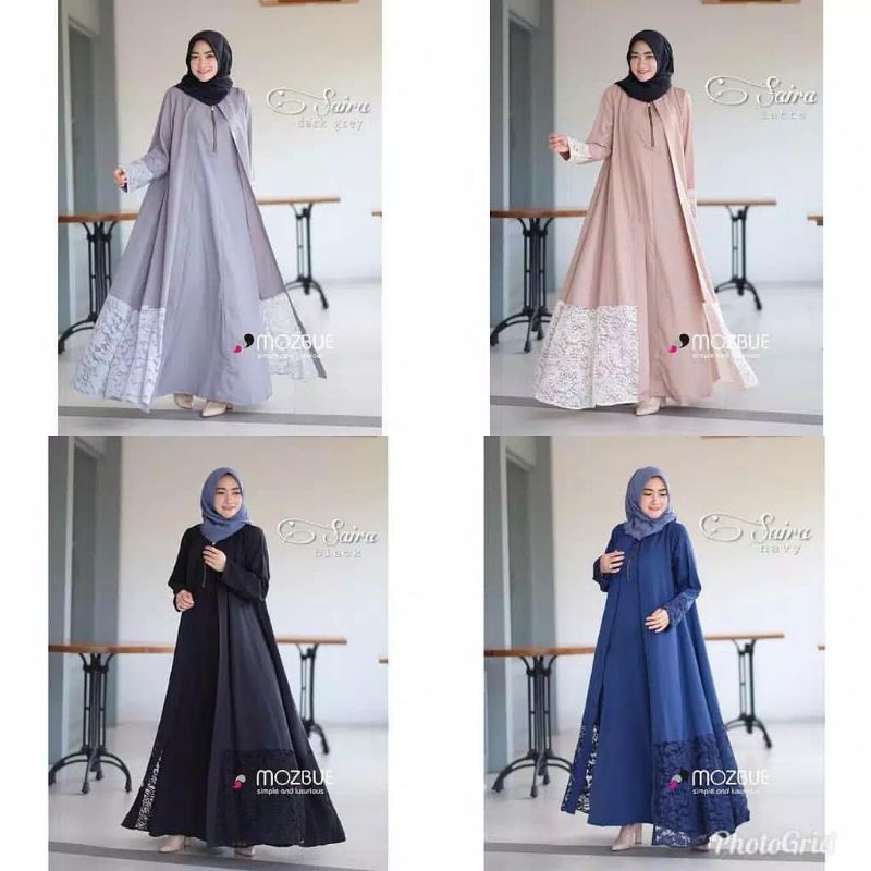 Saira sales abaya dress