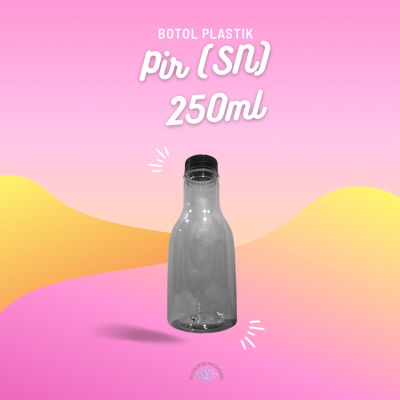 Jual 250ml Botol Pir SN / botol unik / botol lengkung / botol ekonomis ...
