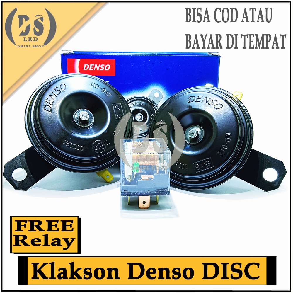 Jual Klakson Denso Dis /Klakson Motor Denso power tone Disc/Klakson