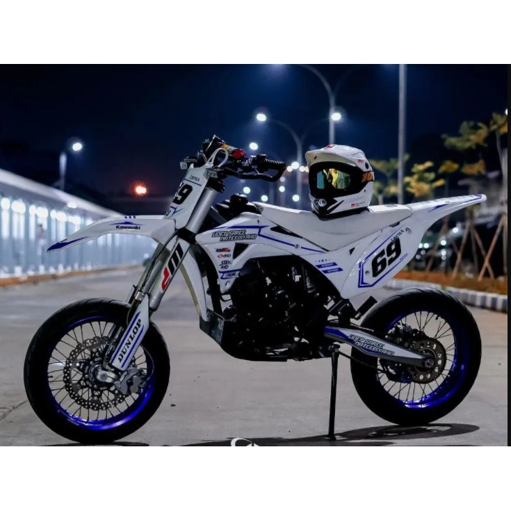 Jual DECAL STICKER MOTOR KLX DTRACKER/KLX BF/KLX GORDON/KLX OLD/CRF 150