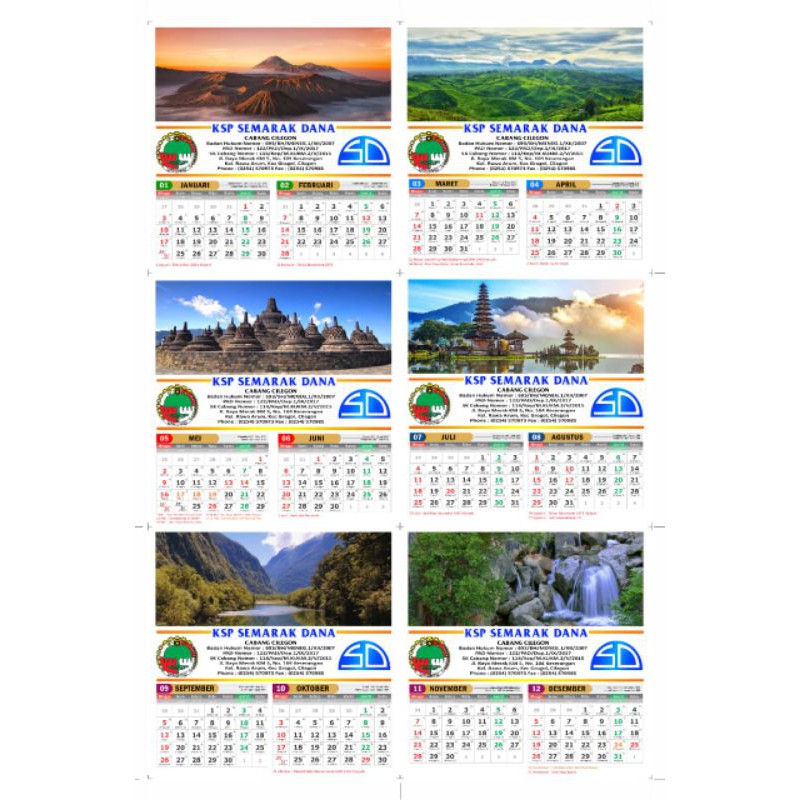 Jual Kalender Duduk Meja Kostum Murah Shopee Indonesia