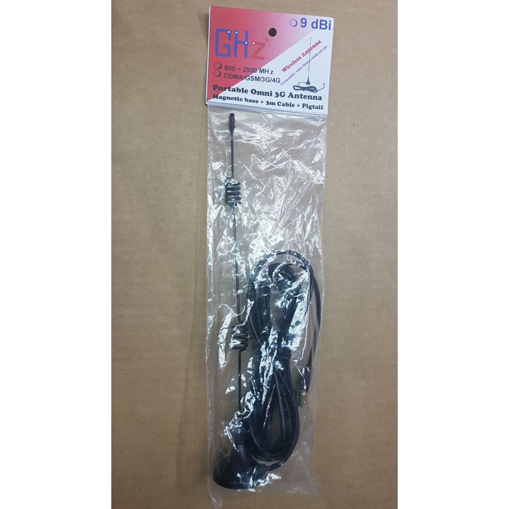 Jual Antenna Modem Portable 9Dbi + pigtail/Barel | Shopee Indonesia