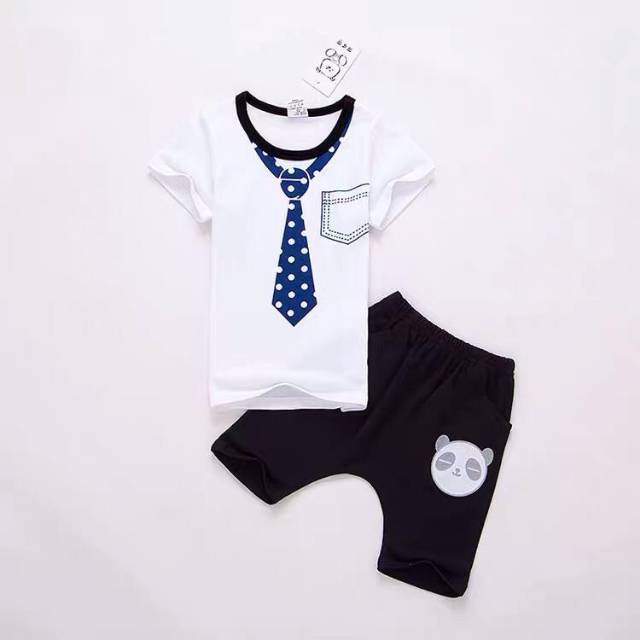 Little M Space Pakaian Setelan Anak Laki-laki