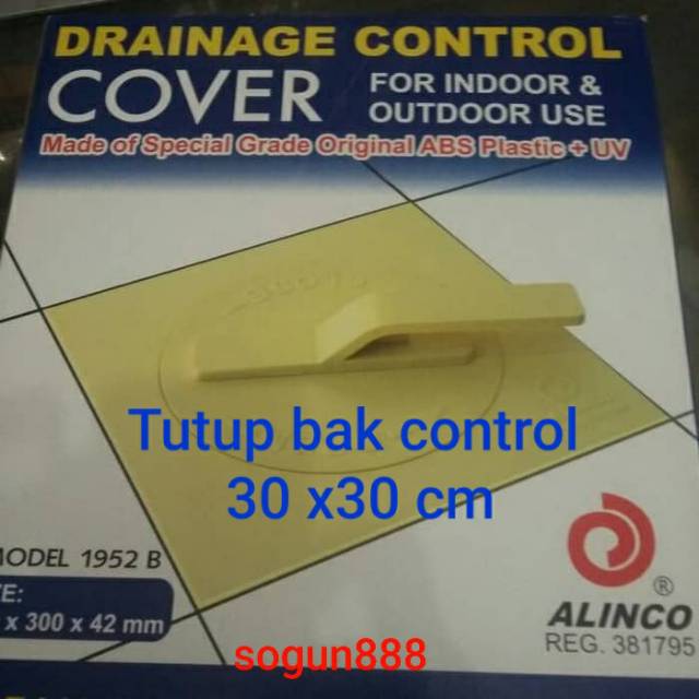 Jual Tutup Bak Kontrol X Cm Clean Out Alinco Pvc Tebal Shopee Indonesia