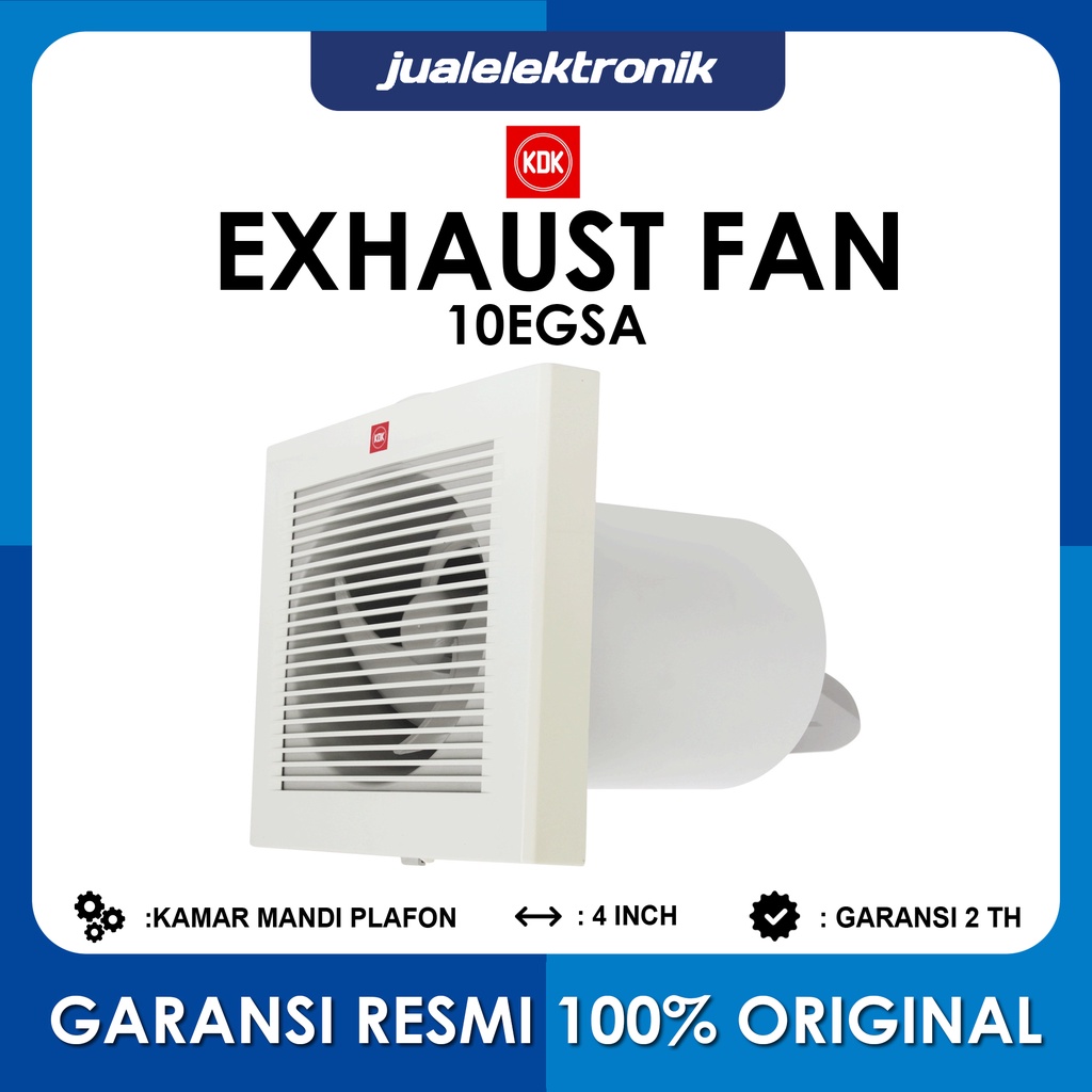 Jual Kdk Exhaust Fan Kamar Mandi Inch Plafon Egsa Kipas Angin