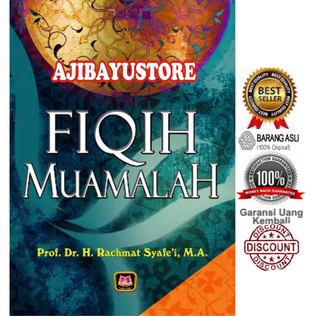 Jual BUKU FIQH MUAMALAH FIKIH MUAMALAH FIQIH MUAMALAH Rachmat Syafei ...