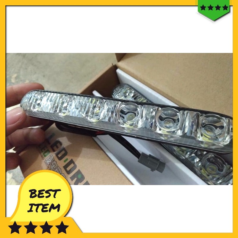 Jual Jual Drl Led Model Toyota Fortuner Terang 2 X 6 Titik \ Lampu Led ...