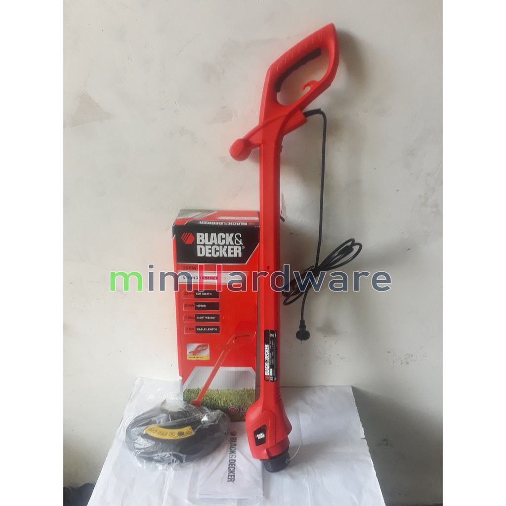 Jual Mesin potong rumput listrik / string trimmer Black & Decker GL260 ...