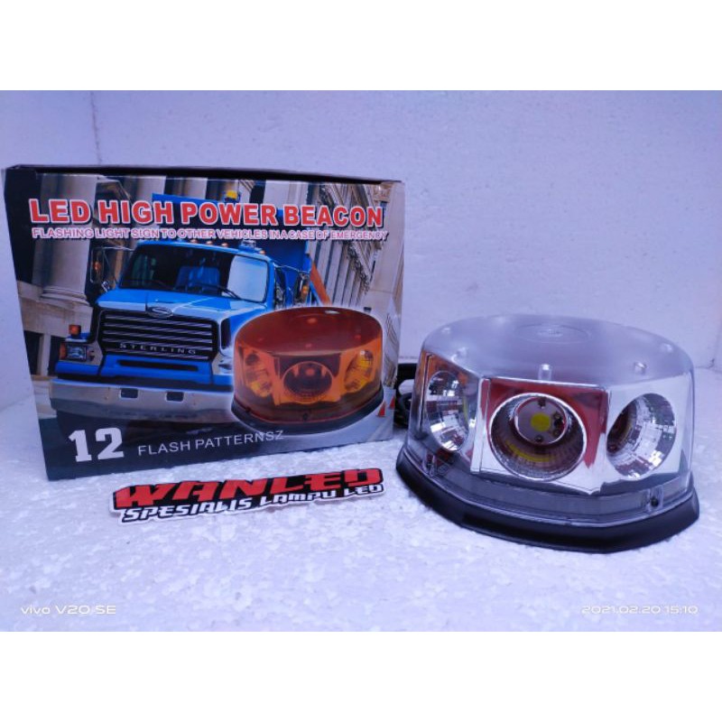 Jual LED Rotari 48 W 12-24 V Flash Darurat Lampu Sinyal di lengkapi ...