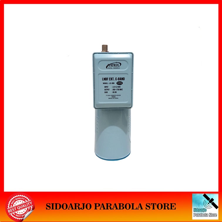 Jual Matrix LC-999 LNB C Band Single Output 1 Satelit 1 Receiver ...