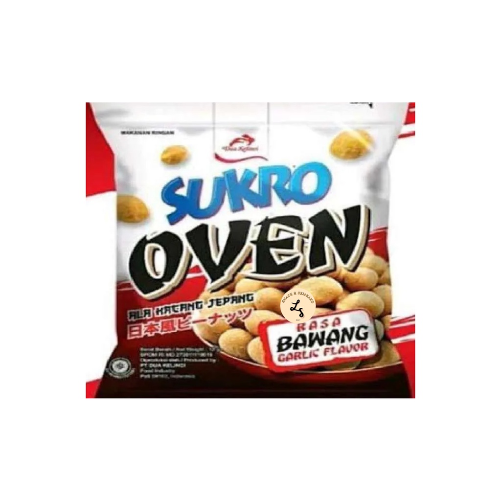 Jual Sukro Oven Kacang Rasa Bawang 1 Renceng Isi 10 Pcs 12gr Shopee