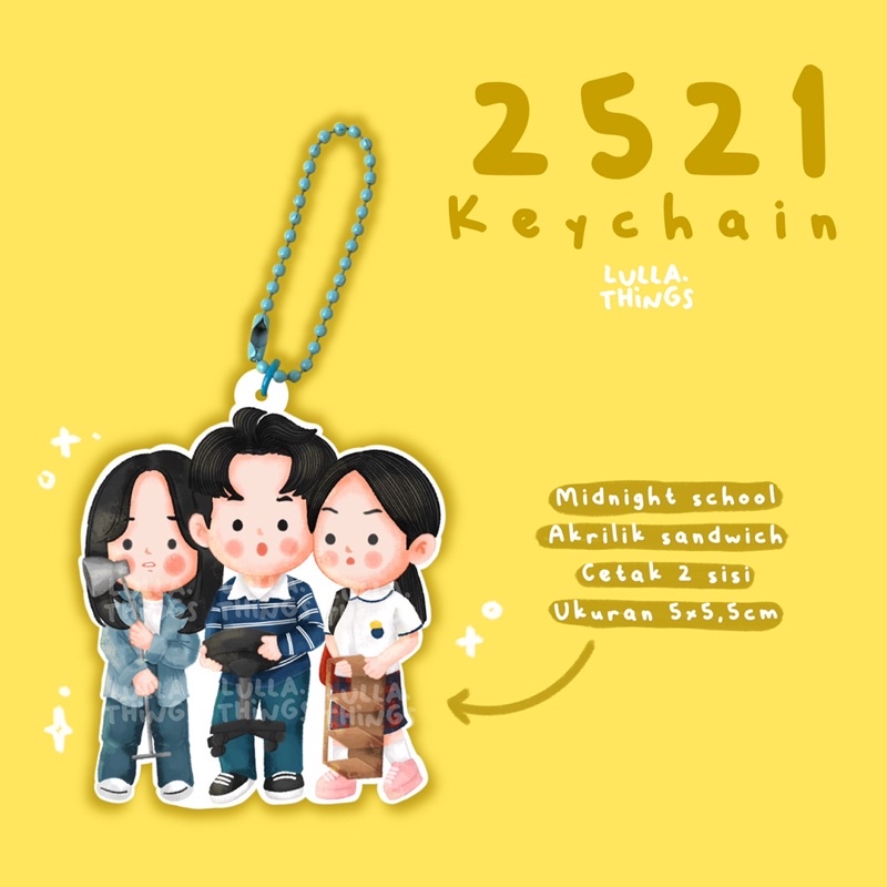 Jual Twenty Five Twenty One 2521 / Keychain Popsocket Standee Sticker ...