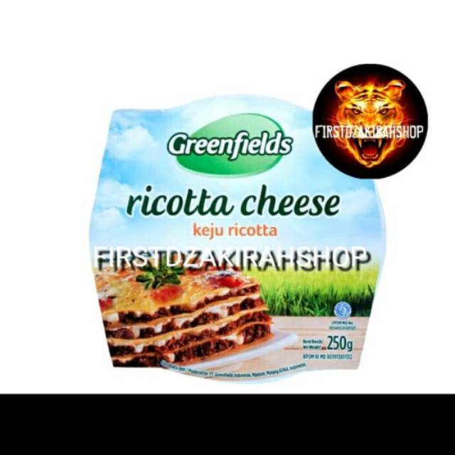 Jual Greenfield cheese ricotta cheese keju ricotta 250 gr | Shopee ...
