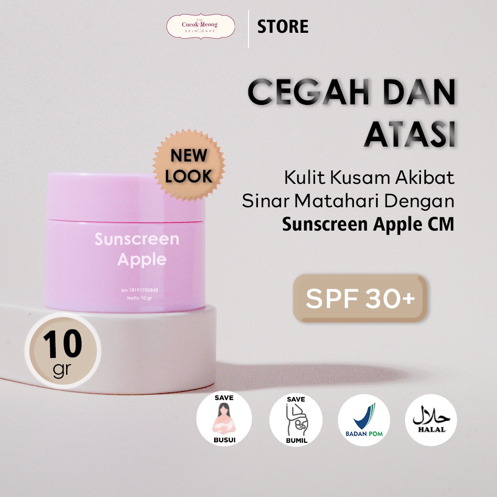 Jual Inusa Sunscreen Apple SPF30 by CM | Shopee Indonesia