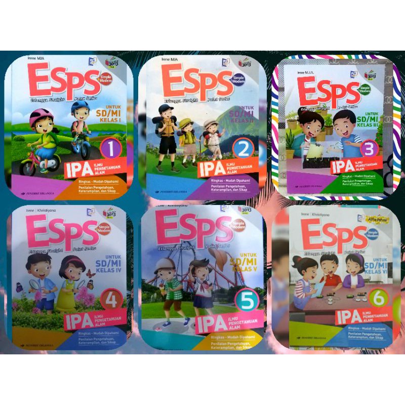 Jual ESPS IPA SD MI KELAS 1 2 3 4 5 6 KURIKUKUM 2013 REVISI | Shopee ...