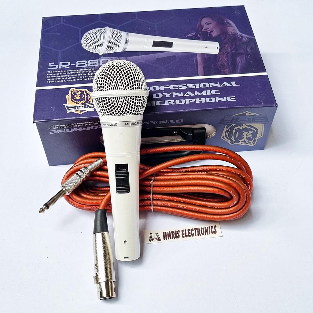 Jual Mic Mikrofon BMA SR 880 Dynamic Microphone | Shopee Indonesia