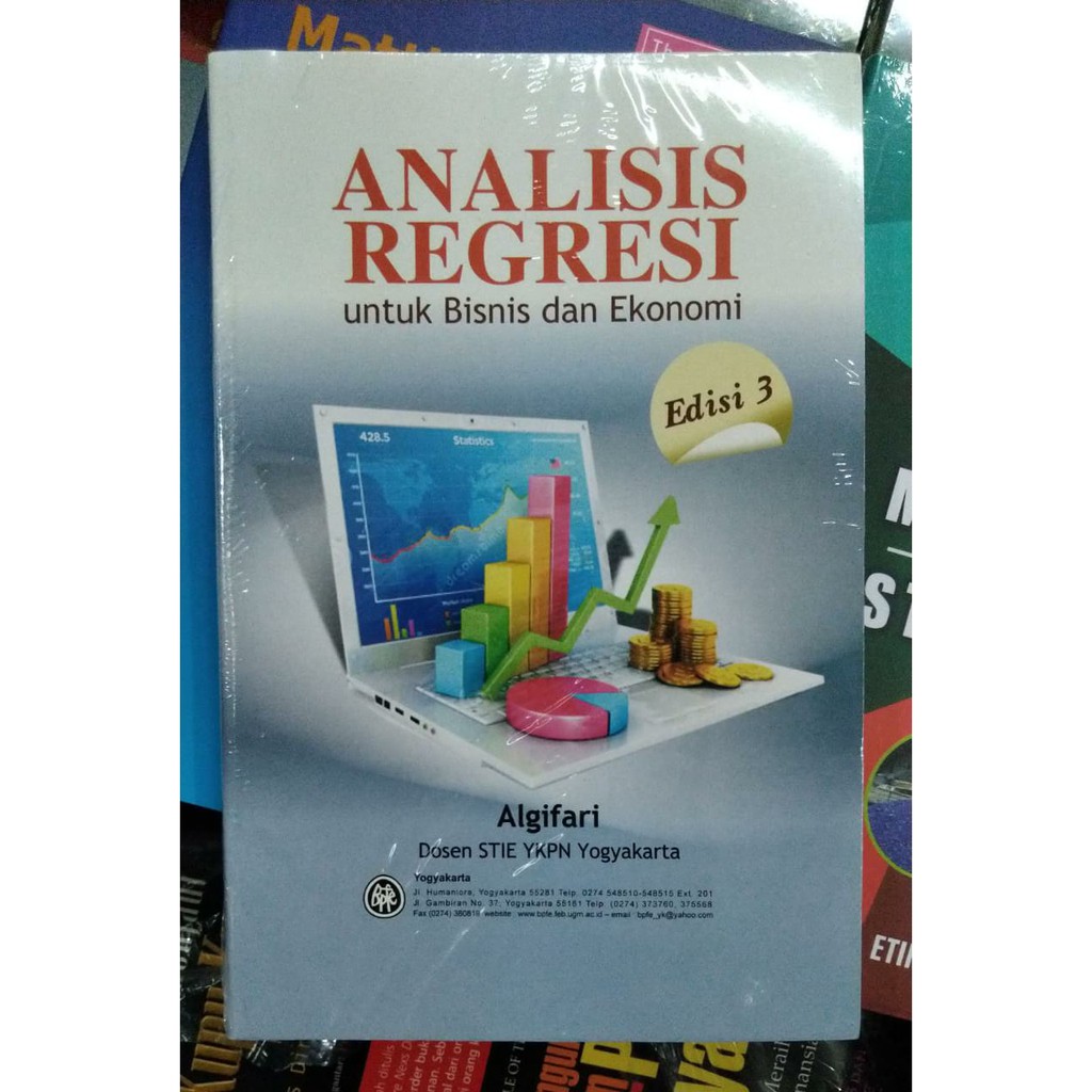 Jual Buku Original Analisis Regresi Untuk Bisnis Dan Ekonomi Edisi Algifari Bpfe Shopee