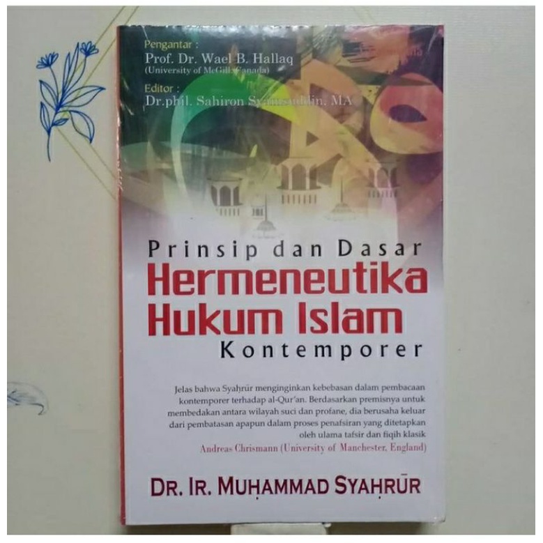 Jual Prinsip Dan Dasar Hermeneutika Al Quran Kontemporer Muhammad Syahrur Shopee Indonesia 3989