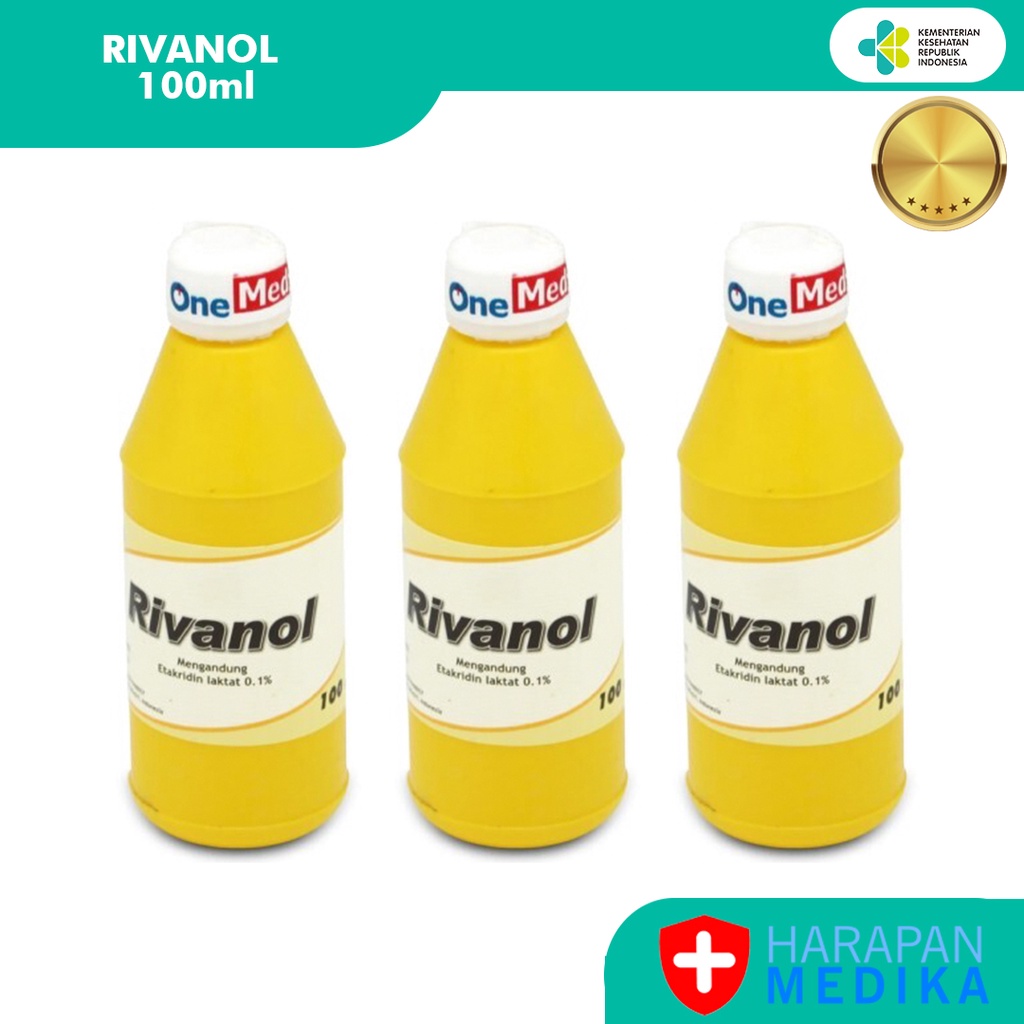 Jual Rivanol OneMed 100 ml Cairan Antiseptik Luka | Shopee Indonesia