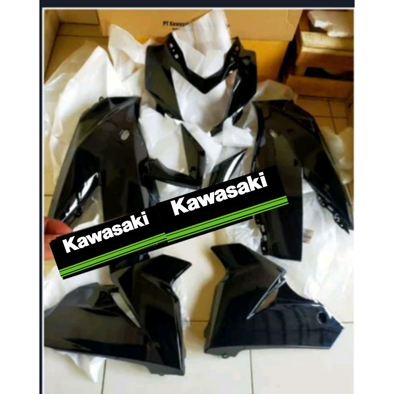 Jual cover body set ninja rr mono polos original 100 persen ori