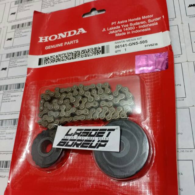 Jual RANTAI-KETENG-SET ROLL-HONDA GN5-C700-C70-C800-C86-BEKJUL ORI AHM ...