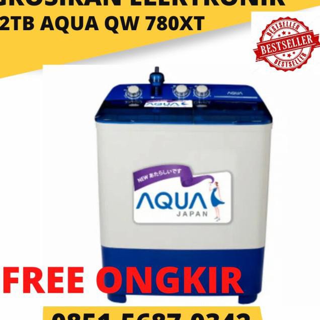 Jual Mesin Cuci 2 Tabung Aqua Qw 780Xt | Shopee Indonesia