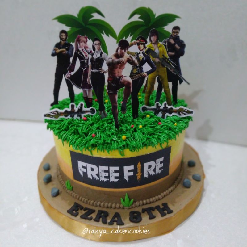 Jual kue ulang tahun free fire Shopee Indonesia