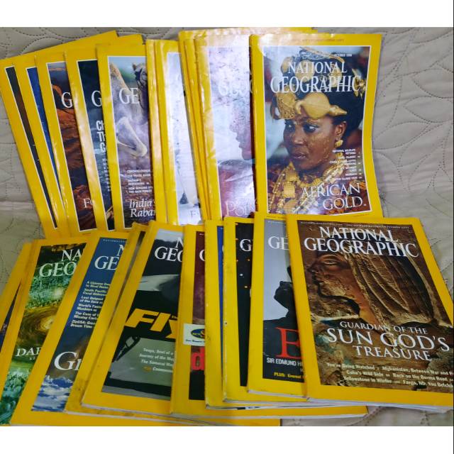 Jual Buku Majalah National Geographic Nat Geo Bahasa Inggris | Shopee ...