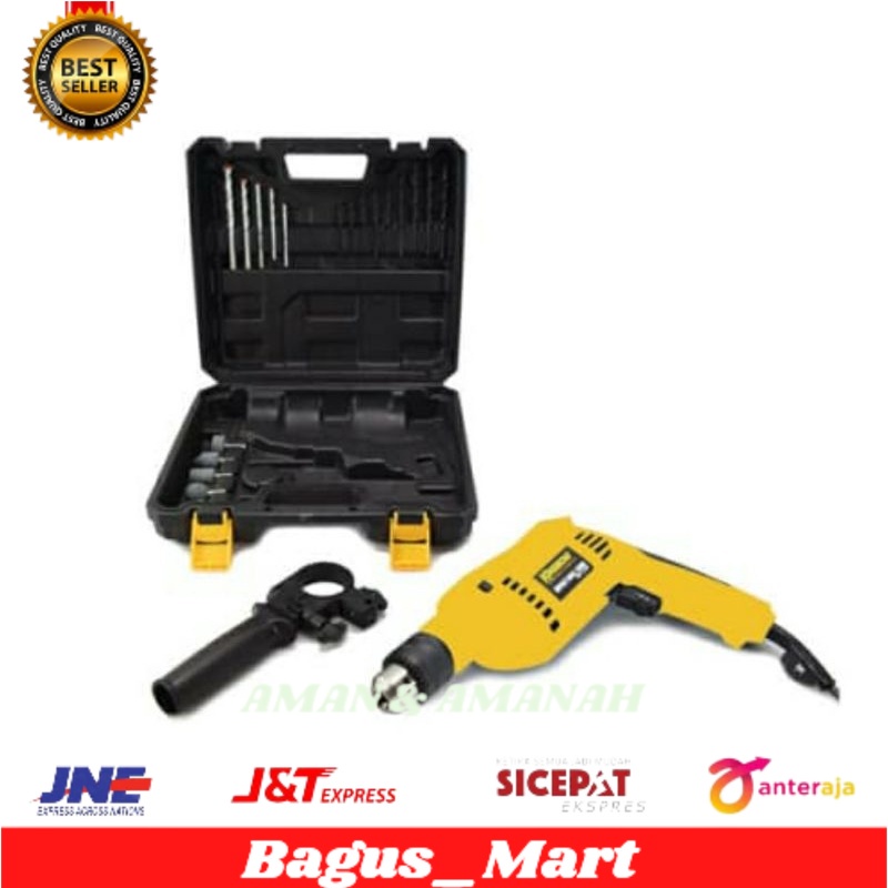 Jual Krisbow Set 21 Pcs Bor Listrik 10-20 Mm - Kuning/bor listrik