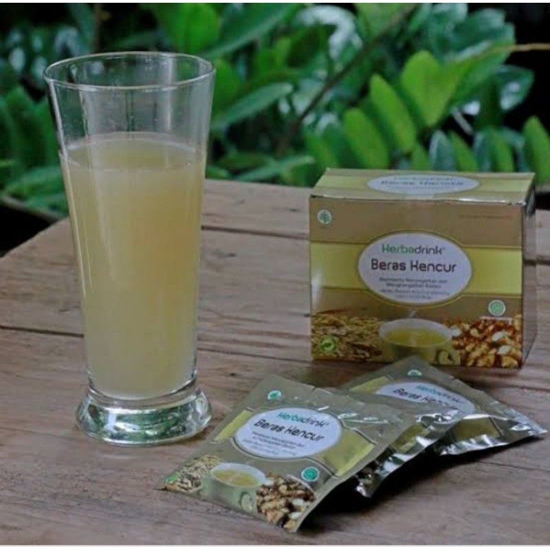 Jual Herbadrink Beras Kencur Jamu18gr X 5 Sachet Shopee Indonesia