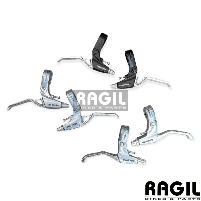 Jual HANDLE REM SEPEDA FULL ALLOY DIA COMPE KROM CHROME HANDEL BRAKE ...