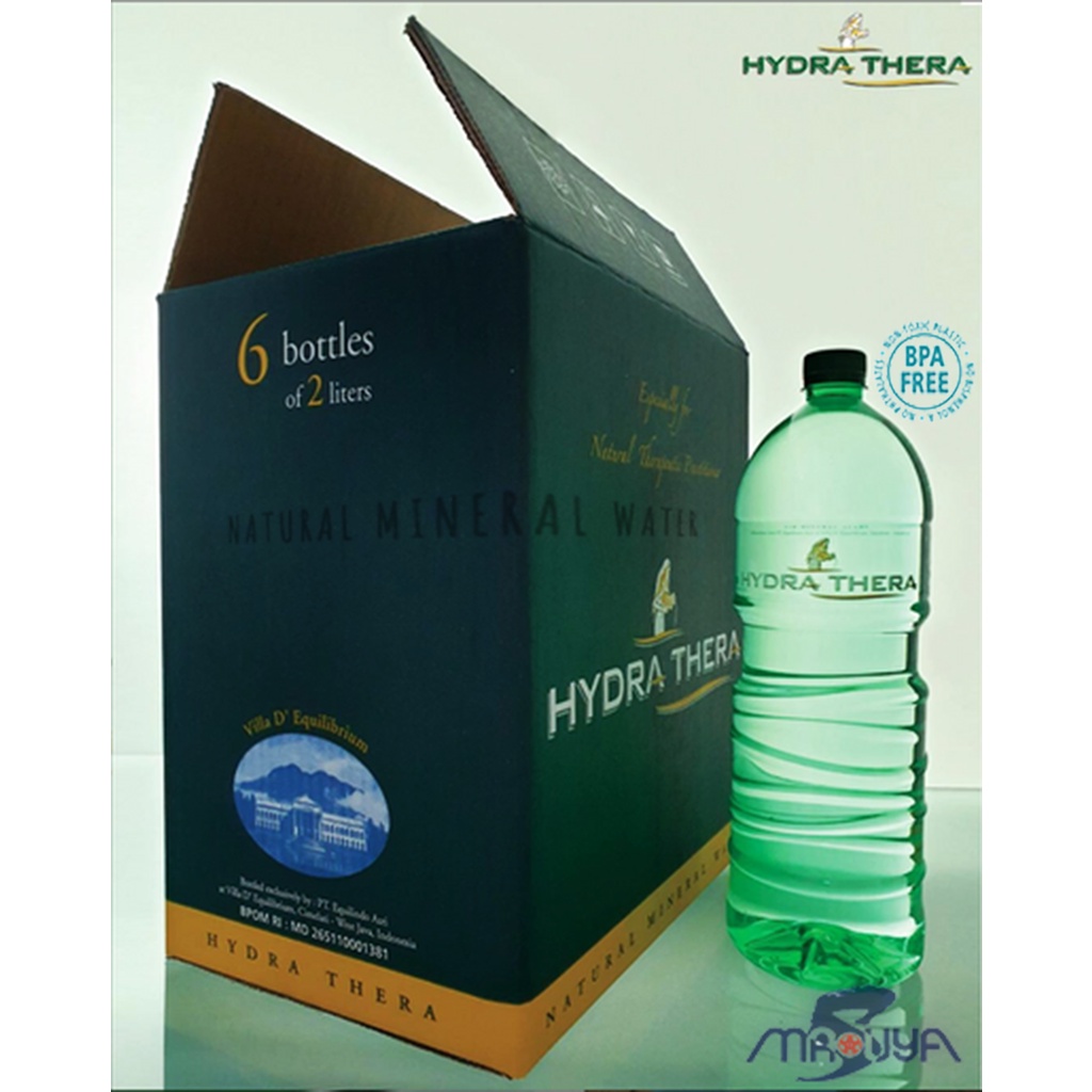 Jual Hydra Thera Mineral Water / Air Mineral 6 X 2 L - Y136 | Shopee ...