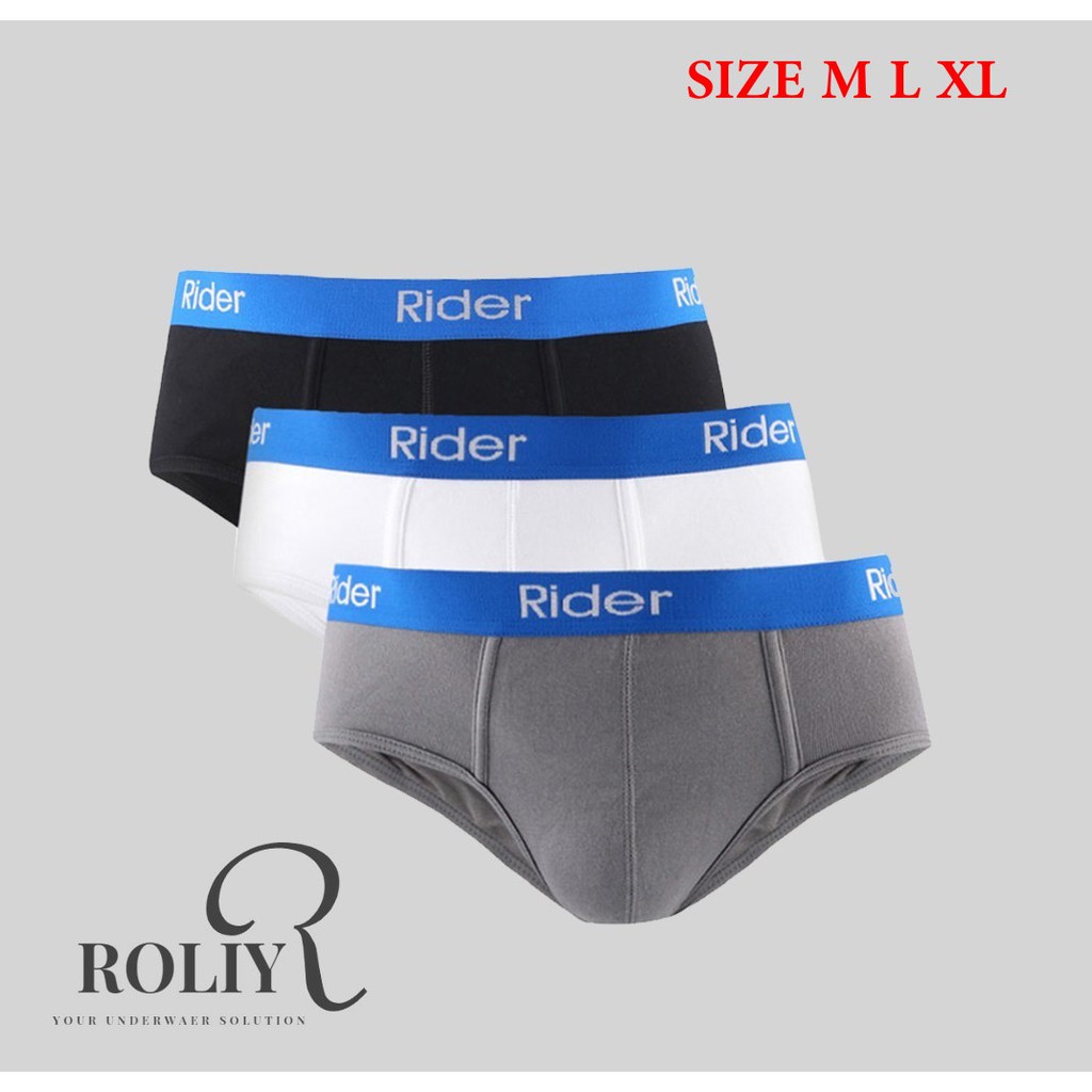 Jual Rider Sport Brief Pria R333b Multiwarna Box 3 In 1 Cd Pria Cd