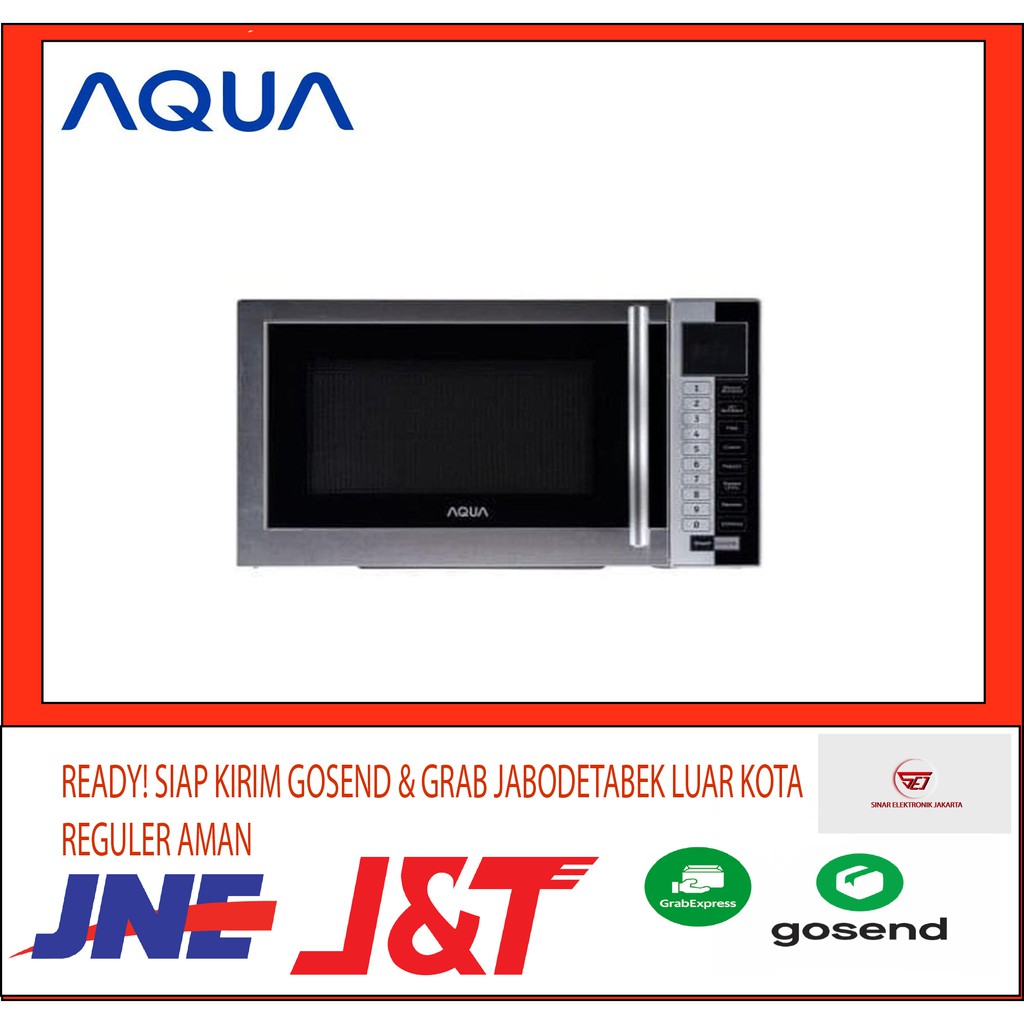 Jual Microwave AQUA DIGITAL AEMS2612S. Kapasitas 20 Liter, Listrik