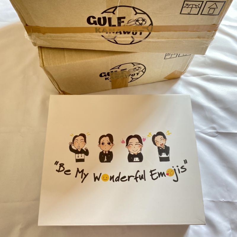 OFFICIAL GULF KANAWUT BE MY WONDERFUL EMOJI selling BOXSET